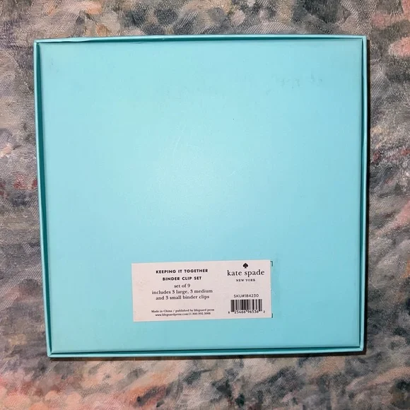 Kate Spade binder clip set - Picture 5 of 9